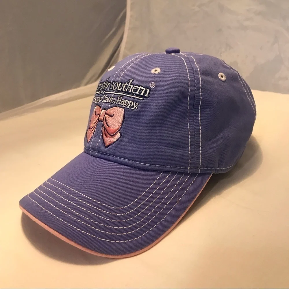 Simply Southern Adjustable Light Blue Women's Cap